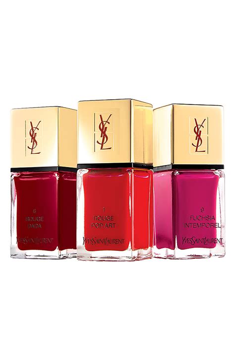 ysl nail polish and perfume set